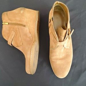 Franco Sarto Heeled Ankle Booties